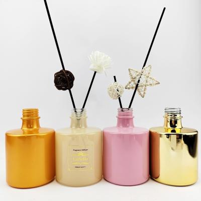 Chine Choix du client Bouteille de diffuseur de roseau de verre transparent Logo acceptable 100ml 150ml 200ml à vendre