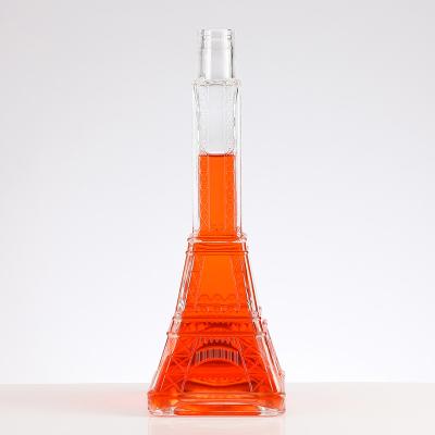 Chine 500 ml 750 ml Bouteille de vin rouge Bouteilles en verre à forme spéciale à vendre