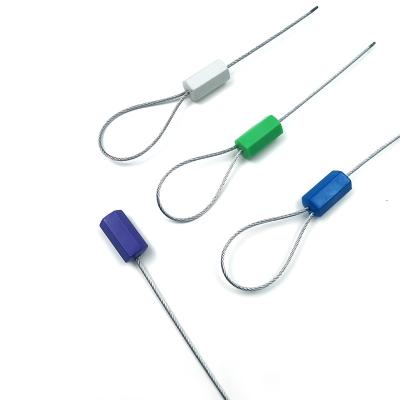 China Industry high lead wire security metal security 1.5mm metal lock cable seal underwater waterproof dissamble seals for sale