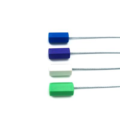 China Industry Shipping Pull Locks Container Tight Square Gasket Wire Locks Container Tight Seal Plastic RFID Cable Seal Metal Link for sale