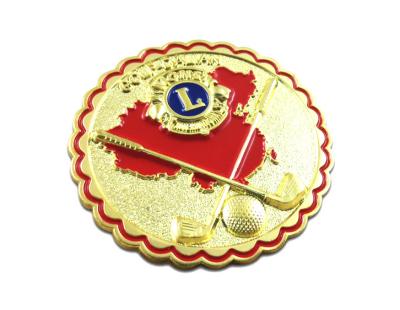 China IMKGIFT make Lions club collector lapel pin Rare-Lion-Club-International-Pixley- Past President Lapel Service Pin for sale