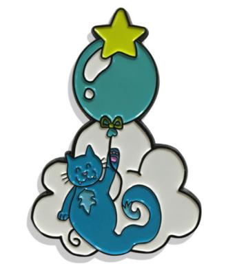China Die-struck lapel pin , Soft enamel badge , offset print lapelpin ,semi-cloissone pin , hard enamel badge,glitter pin for sale
