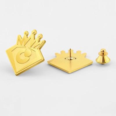 China Die casting 3D lapel pin no color for sale