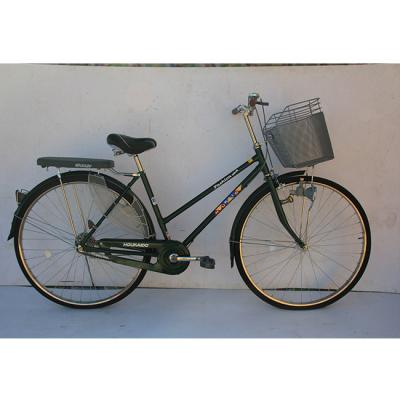 China Myanmar Urban Recreational Double Miter Popular Single Speed 26 Inch 700C Men's Bike Common Bike Factory Bicycle en venta