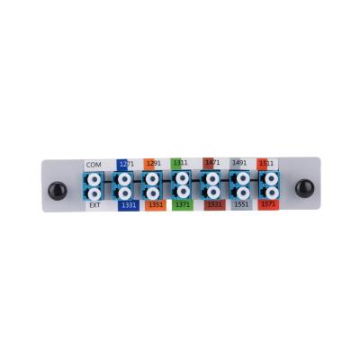 China 12CH CWDM Modules 1271-1371nm, 1391-1491nm Mux/Demux singel fiber Low Insertion Loss High Isolation and Directivity Accept Customization for sale