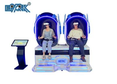 Κίνα Πλατφόρμα φίμπεργκλας 9D Vr με 2 παιχνίδια προσομοιωτών εμπειρίας καθισμάτων 9d Vr προς πώληση