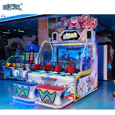 China 4-Player Coin-Operated Video Game Machine Children's Arcade Shooting Bal for sale