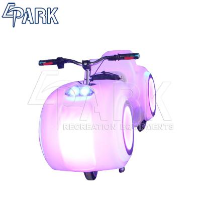China Luxury Luminous Prince Motorcycle coin amusement kid game machine for sale