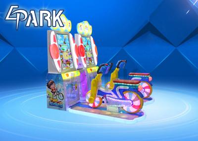 China Indoor Speed Kids Bicycle Amusement Kiddie Ride Indoor Arcade Video Kids Game Machine for sale
