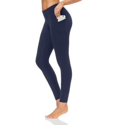 China Anti-Wrinkle Anti-Wrinkle USA Store Seamless High Waisted Booty Women's Workout Soft Pocket Leggings Gym Double Butt Slit! slot ! for sale
