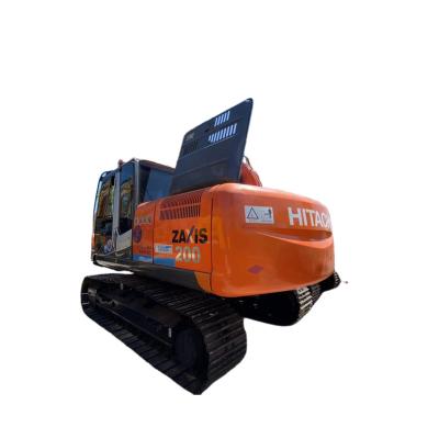 China Used Hitachi Excavator/Japan Original Hitachi ZX200 Second Hand 20 ton Excavator for Cheap Sale 0.91m³ for sale