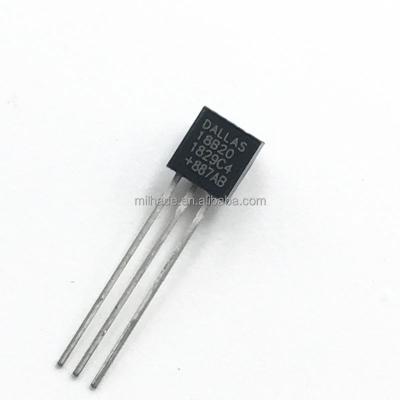 China Brand IC CHIP Thermometer Sensor DS18B TO-92 Standard Original Sensor DS18B20 for sale
