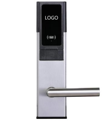 China Hotel Residence Security Door RFID M1 Card Smart Digital Lock for sale