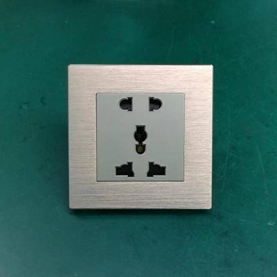 China Hotel RS485 220v DND Smart Click 3 5 Pin Wall Power Socket And Switch, Random Tact Switch Electrical Socket for sale