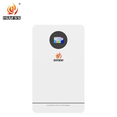 China New 25.6.2V 200ah wall solar system lifepo4 energy powerwall 5.12kwh lithium battery solar system home storage Battery for sale