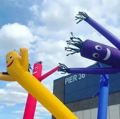 China Customize Size Giant Advertising Inflatable Air Dancer Man For Advertising for sale