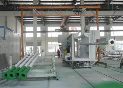 China Het elektrostatische 14M Spraying Production Line Schilderen van Straatlantaarnpool Te koop