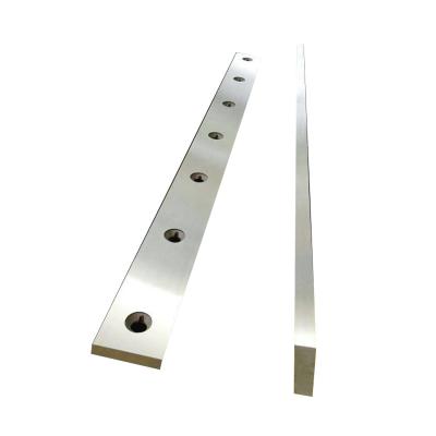 China Industrial Process Use Long Knife Machine HSS Shear Blade Cutting Rubber, Wood, Paper and Food for sale