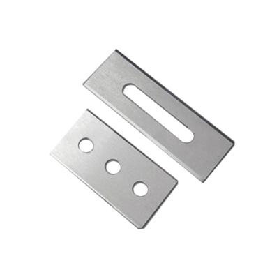 China Industrial Process Use Short Knife Carbide Short Blade Cr12MoV Cutting Leather And Thick Plastic for sale
