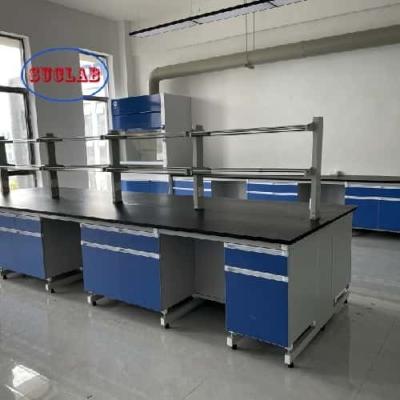 China Applied Range Government Facilities Chemistry Lab Benches Hong Kong Coated with Epoxy Powder for sale