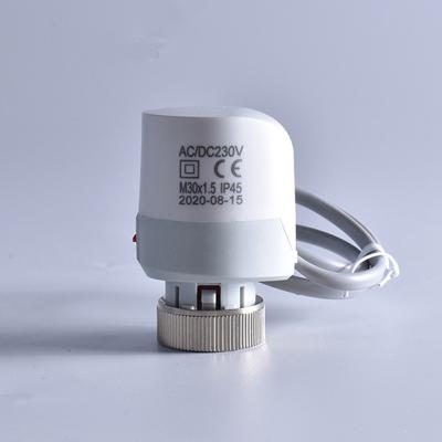 China Electric Proportional Valve Actuator 24v M30*1.5 Water Electro Thermal Actuator for sale