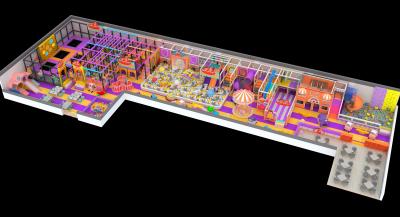 China Customized Role Playhouse Indoor Playground Children Playground Indoor Kids Soft Play Role Playhouse for sale