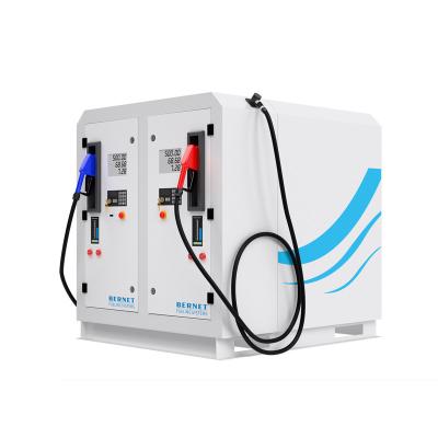 China Smart 1000L 3000L Mini Micro Mobile Container Dispensador de Estação de Combustível Portátil Construído em Tanque à venda