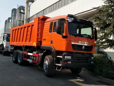 China Por do sol ZZ3257N384GB1 alaranjado de Sinotruk 371HP TXcab do caminhão basculante de HOWO à venda