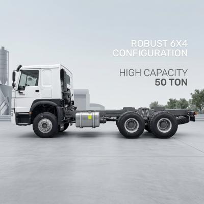 China SINOTRUK HOWO Vehículos comerciales camiones chasis LHD 6X4 400 CV en venta
