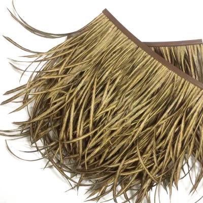 Chine Traditional Bali Style Moisture Proof Pe 3 Layer Roof Subroof Synthetic Artificial Reed Roof Making Machine Palm Tiles For Sale Leaf Thatch à vendre