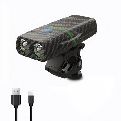 China Cycling Outdoor/Night Riding Lights Wholesale Front And Rear Rechargeable Bike Bicycle Light Set Super Smart Front Headlight And Rear LED Bicycle Light for sale