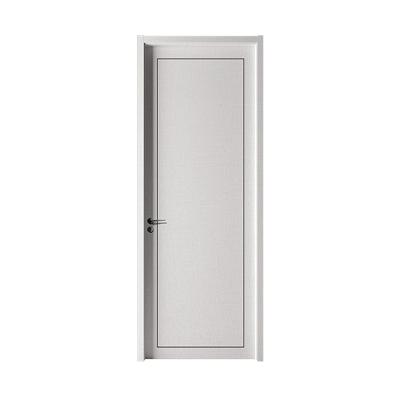 China Waterproof Home Kitchen White Solid WPC PVC Design Door Bathroom Sound Insulation ABS Wooden Door for sale