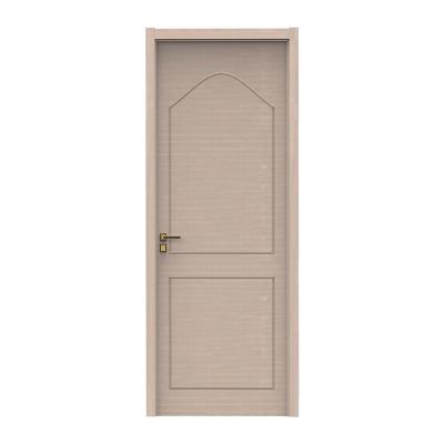 China China PVC Waterproof Composite White Wood Door Frame Prices Solid Interior Wood Doors WPC Doors for sale