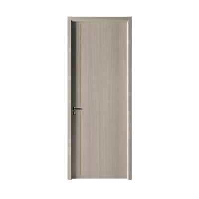 China Sound Insulation Carved Internal Doors Solid Wood Interior Door WPC Cavity UV Painted Carving Wood Door for sale