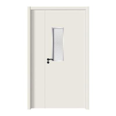 China Sound Insulation Luxury Bedroom Entry Door Solid Wood Internal Design Laminated Interior Doors With Frames for sale