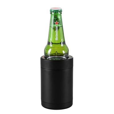 China Factory Direct Sale China Cheap Vacuum Stocked Stubby Tank Black Stainless Steel Insulated Tank Cooler for sale