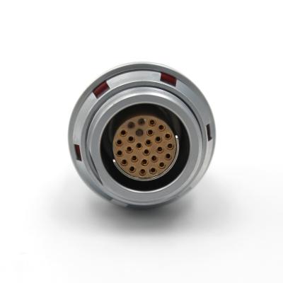 Chine Individu de Pin Socket Connector Push Pull de la circulaire 24 de série de F fermant à clef l'isolateur d'IP68 PPS à vendre