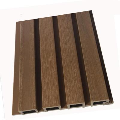 Κίνα 26mmx220mm WPC Εξωτερική επένδυση τοίχων Ξύλινη πλαστική σύνθετη ηχομόνωση προς πώληση