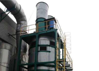 China Heat Transferring Hood Exhaust Gas Scrubber For Construction Equipment for sale