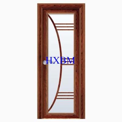 China Wide View Aluminum Clad Exterior Doors With Integral Matched Mosquito Screen for sale