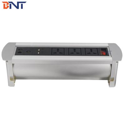 China with three universal power automatic flip up socket used in high-tier office room MK1135 for sale