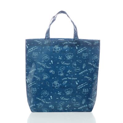 China Promotional pp handled coated eco tnt custom printed recycled grocery to handle non woven bag for sale
