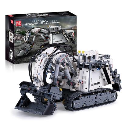 China Simulation Model Mold King 13130 Block Sets Educational Plastic RC Building Excavator Toy 3D Puzzle Assembled Building Blocks for sale