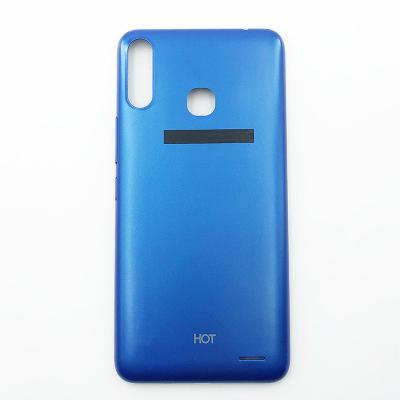 China Mobile Phone Back Cover Wholesale Applicable Plastic Back Cover Back Cover Battery Cover Repair Parts For infinix X624 X624 blue for sale