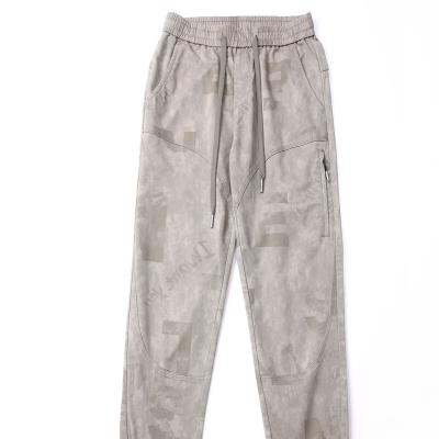 China K3011 Winter Wholesale Anti-Wrinkle Long Cotton Multi Colors Mens Cargo Jogger Pants Track Wide Leg Trousers for sale