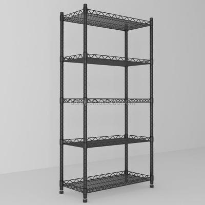 China Assembly Supermarket Shelf Small Snack Fruit Rack Grocery Display Fresh Fruit And Vegetable Rigid Shelf Storage Rack Light Duty for sale