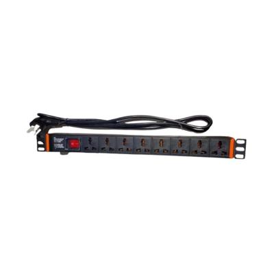 China 250V de potencia nominal Venta al por mayor 8 formas inteligente IP controlado a distancia Smart PDU red Unidad de distribución de energía en venta