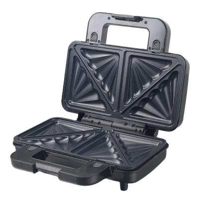 China 2 Slice Deep Fill Sandwich Maker Detachable Donut Pancake Maker Bbq Grill Non-Stick Coating Kitchen Cooking Appliance for sale