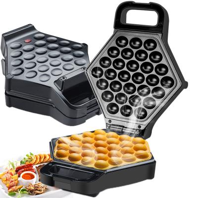 China Smokeless Electric Bubble Waffle Maker With Ptfe Non Stick Material For Household Use for sale