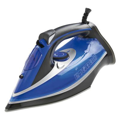 China Double Ceramic Plate 3000w Clothes Electric Iron High Power 40g/Min Big Plancha De Vapor Self Clean Full Function Steam for sale